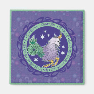 Sun-Zeichen-Steinbock-Magnet Magnet