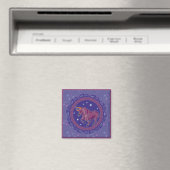 Sun-Zeichen-Stier-Magnet Magnet (In Situ (Geschirrspüler))