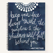 Sun Zitat II Notizbuch (Vorderseite)