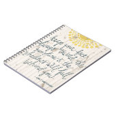 Sun Zitat III Notizblock (Linke Seite)