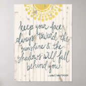 Sun Zitat III Poster (Vorne)