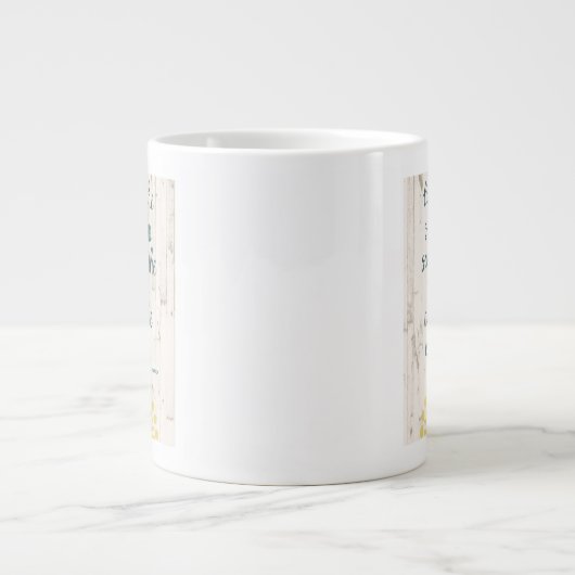 Sun Zitat IV Jumbo-Tasse (Vorderseite)