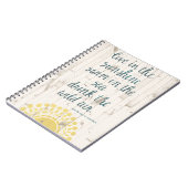 Sun Zitat IV Notizblock (Linke Seite)