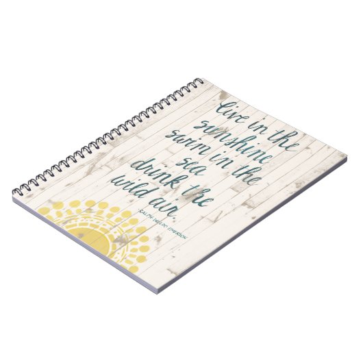 Sun Zitat IV Notizblock (Linke Seite)