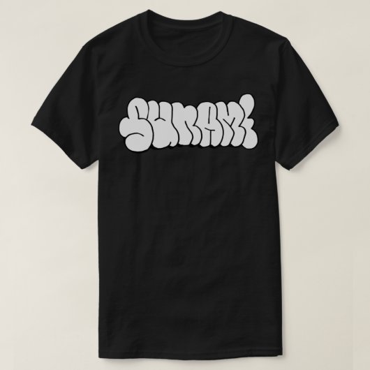 sunami style Sticker T-Shirt (Design vorne)