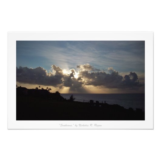 "Sunams" Kauai Nature Decor Fotodruck (Vorne)