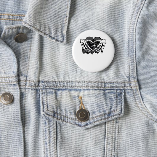 Sunand~1 - Skeleton Herz Hände Button (Beispiel)