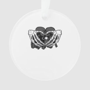 Sunand~1 - Skeleton Herz Hände Ornament