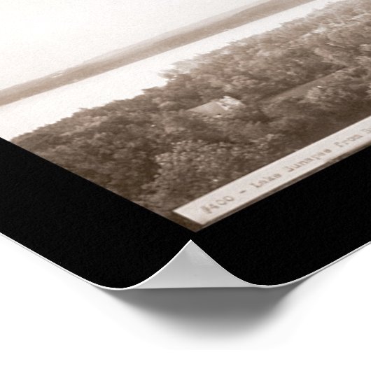 Sunapee, NH Foto 1908 Poster (Ecke)