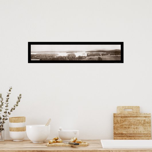 Sunapee, NH Foto 1908 Poster (Küche)