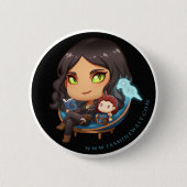 Sunaya Chibi Lesestuhlknopf Button (Vorderseite)