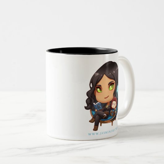 Sunaya, das Chibi Tasse liest (VorderseiteRechts)