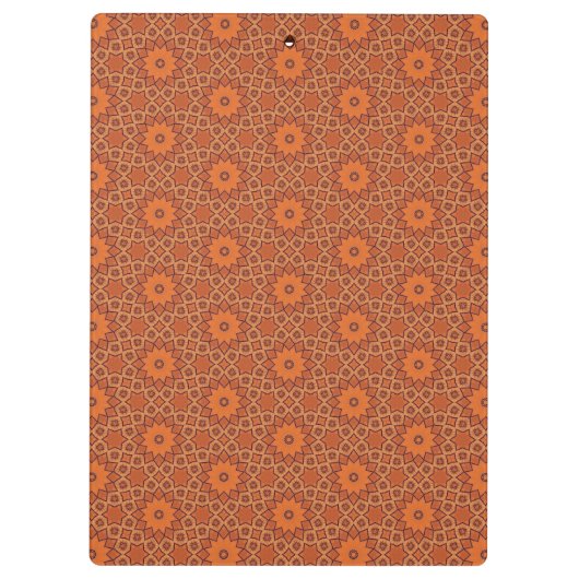 Sunbaked Star Medallion Klemmbrett (Rückseite)