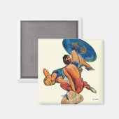 Sunbathers Magnet (Vorderseite/Rückseite)