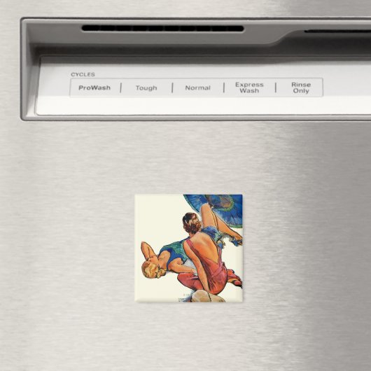 Sunbathers Magnet (In Situ (Geschirrspüler))