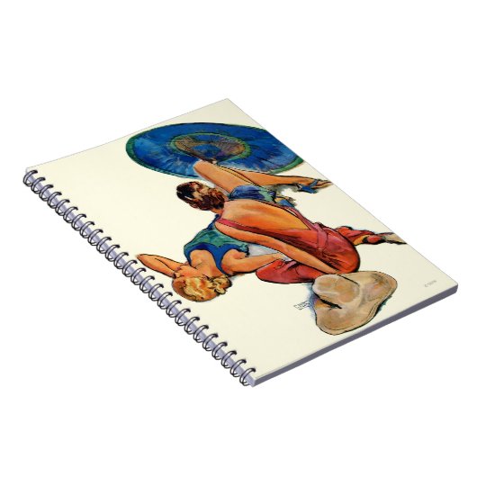 Sunbathers Notizblock (Rechte Seite)