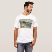 Sunbathers u. Schwimmer am Strand T-Shirt (Vorne ganz)