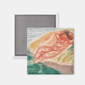 Sunbathing I (1915) by Edvard Munch Magnet (Vorderseite/Rückseite)