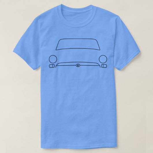 Sunbeam Alpine V Classic Kontur T-Shirt (Design vorne)