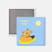 Sunbeam Attack Magnet (Vorderseite/Rückseite)