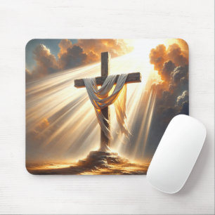 Sunbeam Cross Mousepad