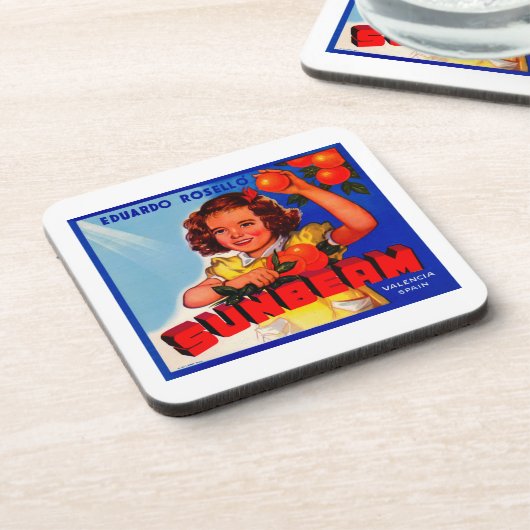 Sunbeam Getränkeuntersetzer (Linke Seite)