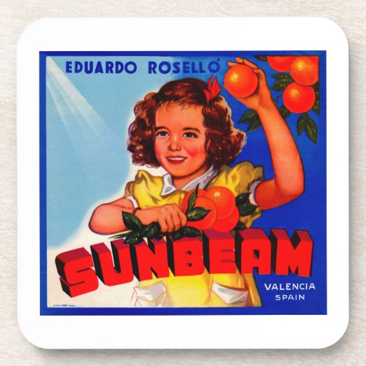 Sunbeam Getränkeuntersetzer (Vorderseite)