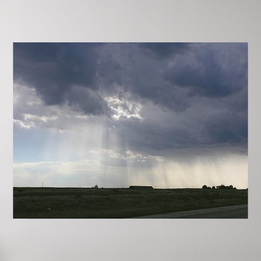 Sunbeam Landscape Poster (Vorne)