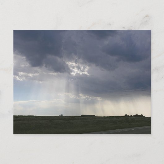 Sunbeam Landscape Postkarte (Vorderseite)