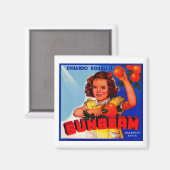 Sunbeam Magnet (Vorderseite/Rückseite)