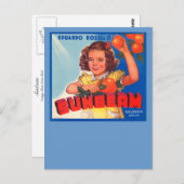 Sunbeam Postkarte (Vorne/Hinten)