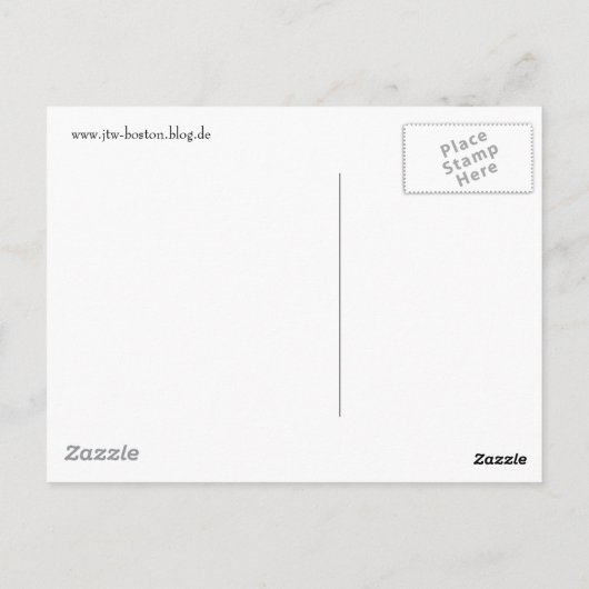 Sunbeam Postkarte (Rückseite)