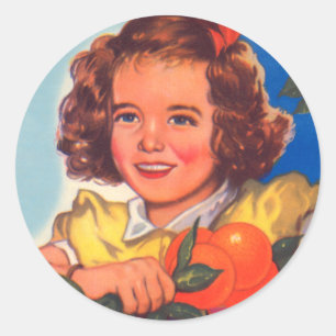 Sunbeam Runder Aufkleber