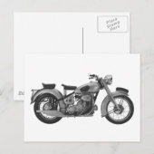 Sunbeam S8 Postkarte (Vorne/Hinten)