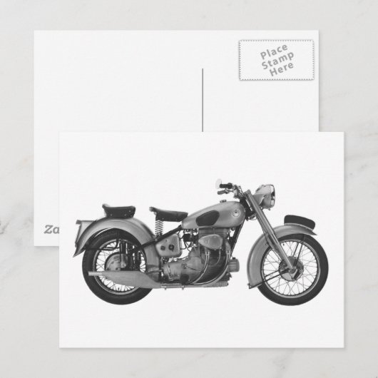 Sunbeam S8 Postkarte (Vorne/Hinten)