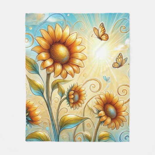 Sunbeam Serenade Fleecedecke (Vorderseite)