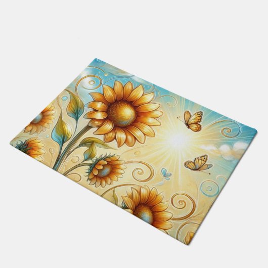 Sunbeam Serenade Fußmatte (Schrägansicht)