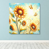 Sunbeam Serenade Leinwanddruck (Insitu (Holzboden))