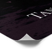 Sunbeam Sunset Sky Beach Twilight Travel Silhoutte Poster (Ecke)