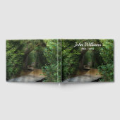 Sunbeams in Woods for Memorial Gästebuch (Voll)