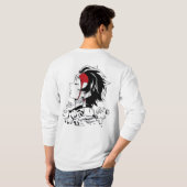 Sun🔥Blade Swordsman Tee – Determined Demon Hunter (Schwarz voll)