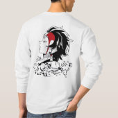 Sun🔥Blade Swordsman Tee – Determined Demon Hunter (Rückseite)