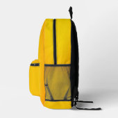 Sunburn Yellow Backpack Bedruckter Rucksack (Rechts)