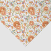 Sunburned Wattle und Eukalyptus Blooms Seidenpapier (Ausschnitt)