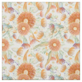 Sunburned Wattle und Eukalyptus Blooms Stoff (Muster)