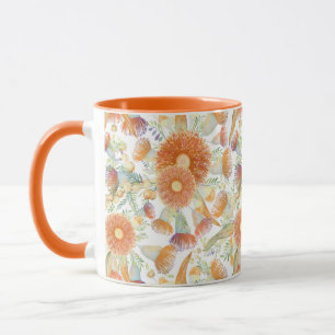 Sunburned Wattle und Eukalyptus Blooms Tasse