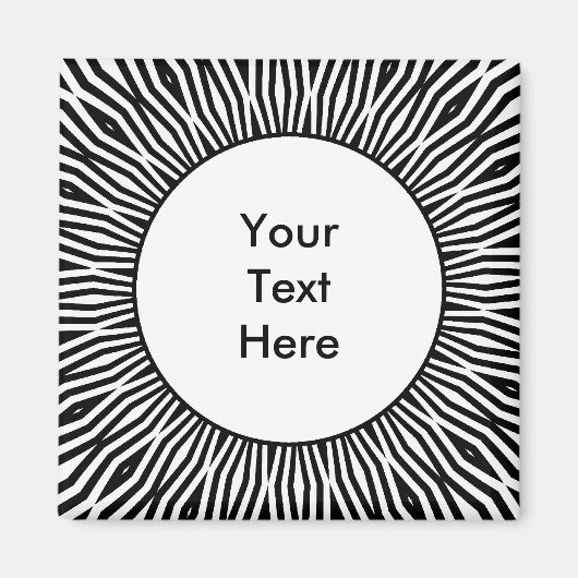 Sunburst 01 magnet (Vorne)