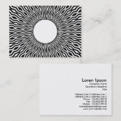 Sunburst 01 visitenkarte (Vorne/Hinten)