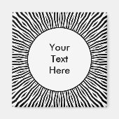 Sunburst 02 magnet (Vorne)