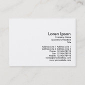 Sunburst 02 visitenkarte (Rückseite)